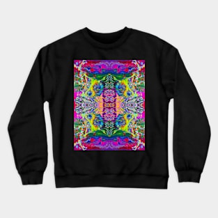 SLOW HEAVY METAL MUSIC PLAYING pattern Crewneck Sweatshirt